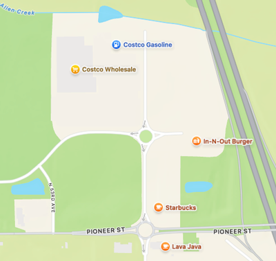 Free parking at Costco